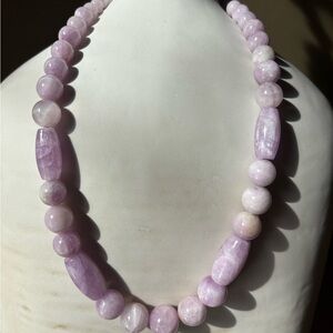 Jay King Mind Finds Lavender Kunzite Beaded Necklace